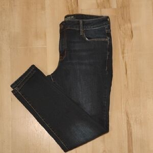 Old Navy Rockstar Mid Rise Straight Leg Jeans – Size 12 Petite – EUC